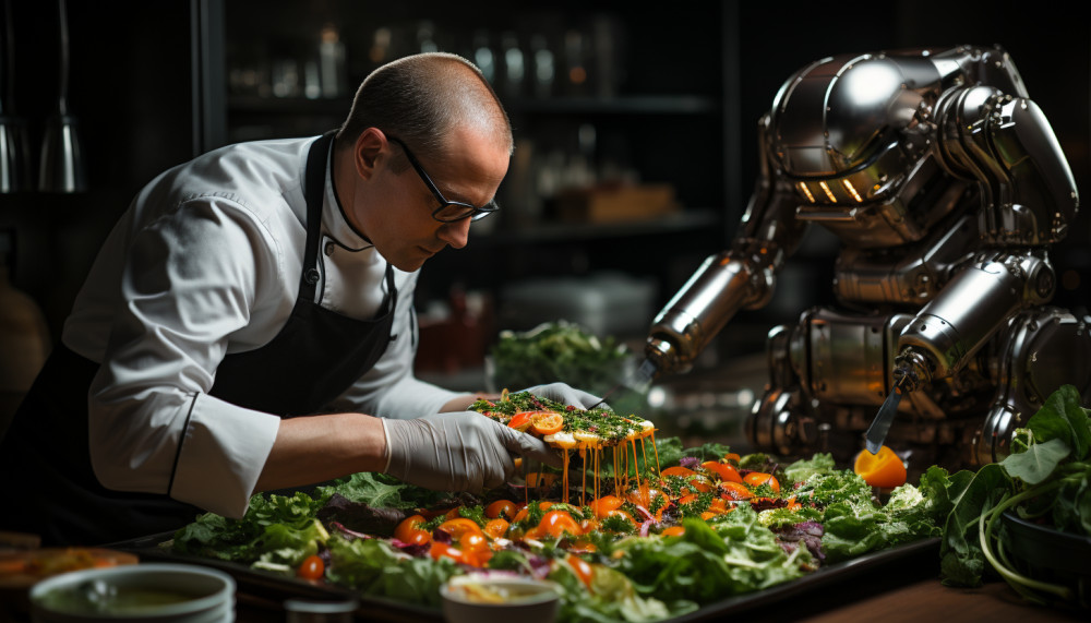 Utilisation de l'intelligence artificielle dans la cuisine moderne